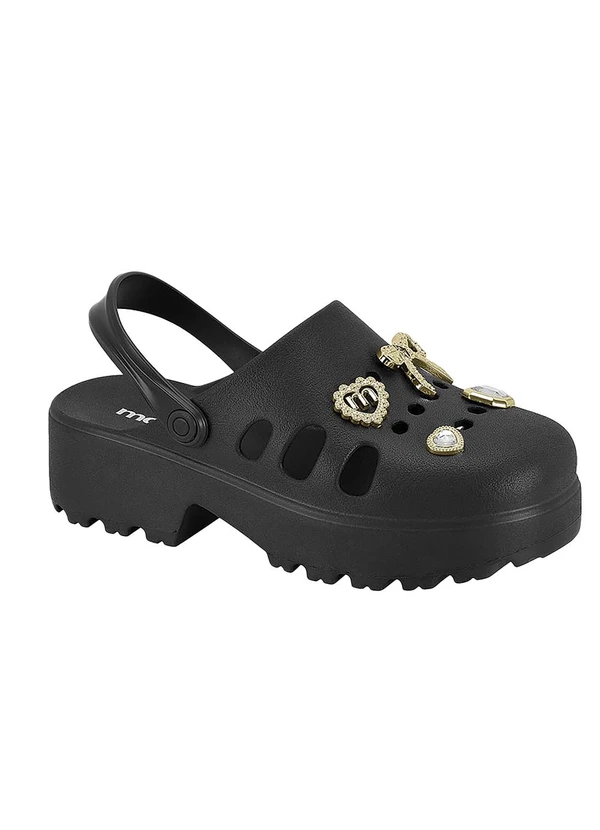 Moleca - Sandália Moleca Preta