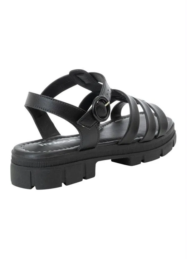 Moleca - Sandália Moleca Preto em Sintético 2