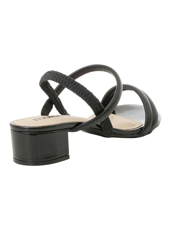 Moleca - Sandália Moleca Preto em Sintético 2