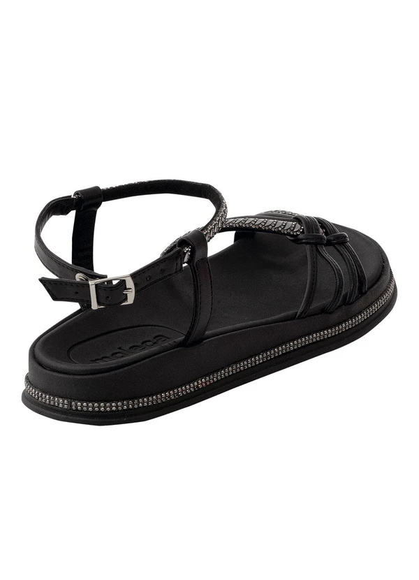 Moleca - Sandália Moleca Preto em Sintético 3