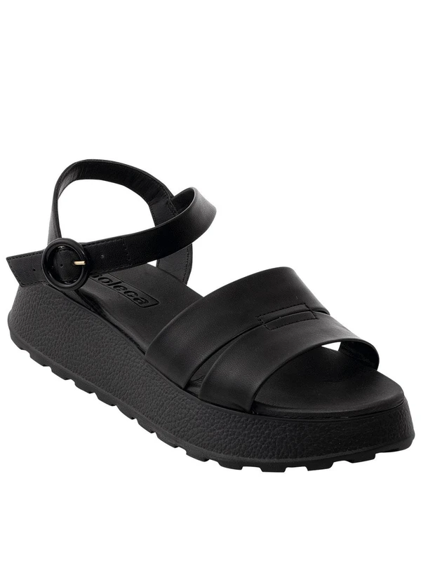 Moleca - Sandália Moleca Preto em Sintético 2