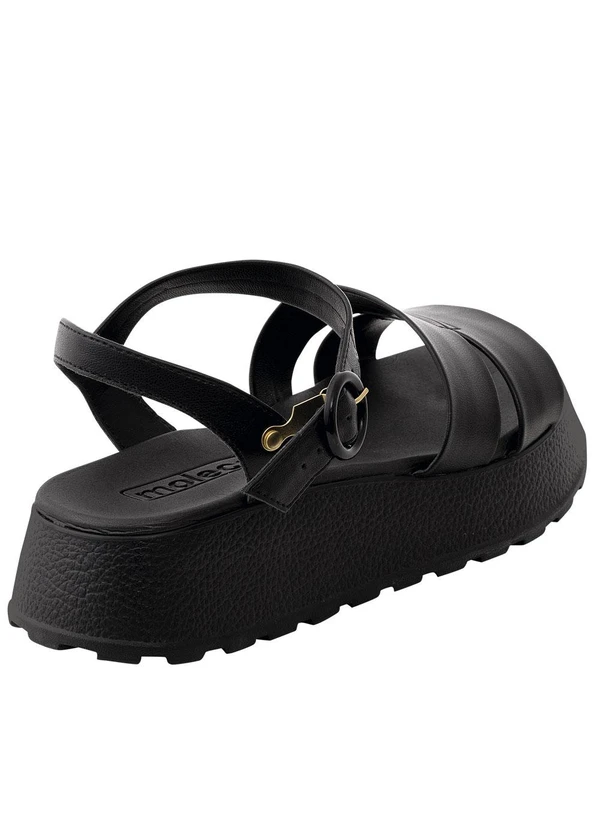 Moleca - Sandália Moleca Preto em Sintético 3