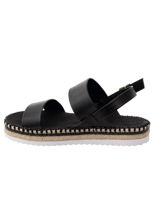 Moleca - Sandália Moleca Preto 4