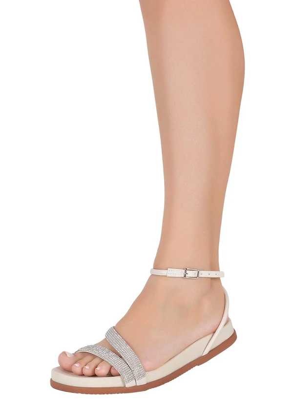 Perfecta - Sandália Papete Off White 5