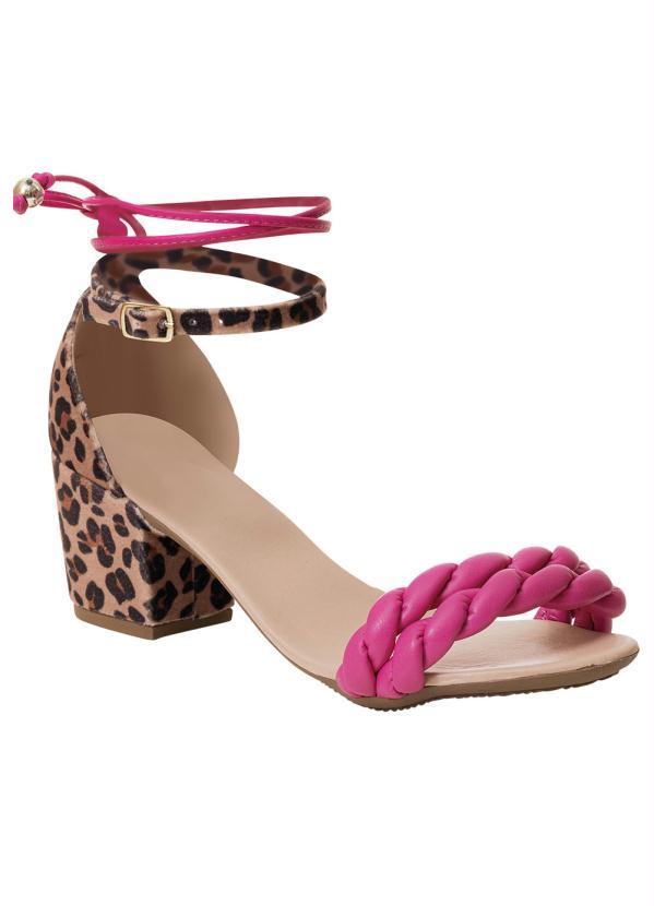 Perfecta - Sandália Pink em Sintético 3