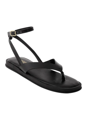 Perfecta - Sandália Preta em Sintético - PERFECTA