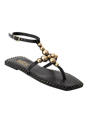 Perfecta - Sandália Preta em Sintético - PERFECTA