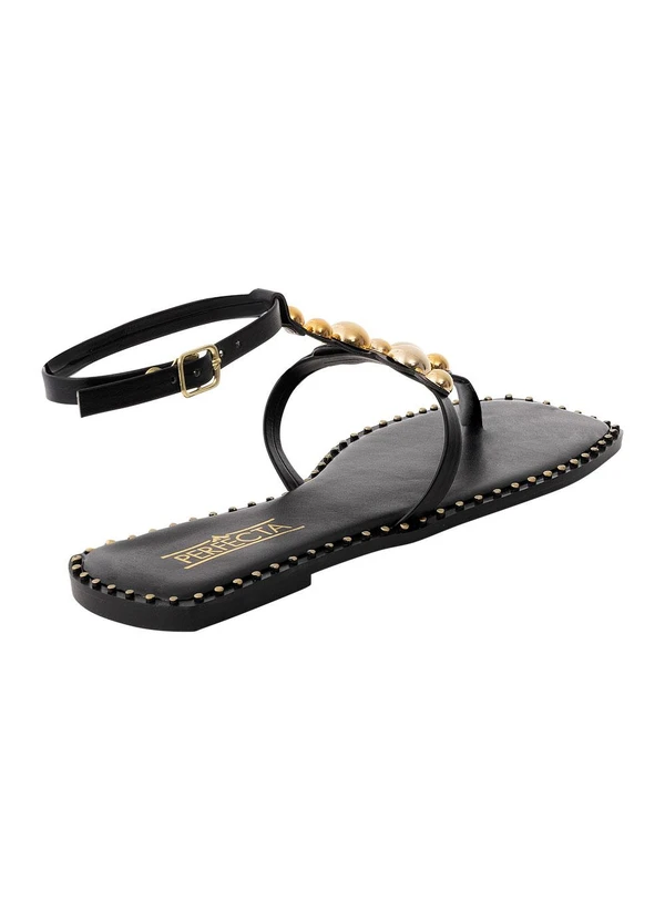 Perfecta - Sandália Preta em Sintético 2