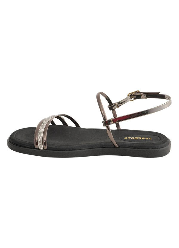 Perfecta - Sandália Preto em Sintético 3