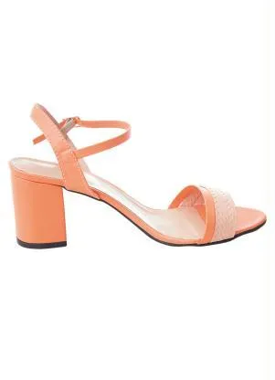 Perfecta - Sandália Salmão em Sintético - PERFECTA