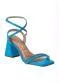 Vizzano - Sandália Vizzano Preto em Verniz - variação: Azul