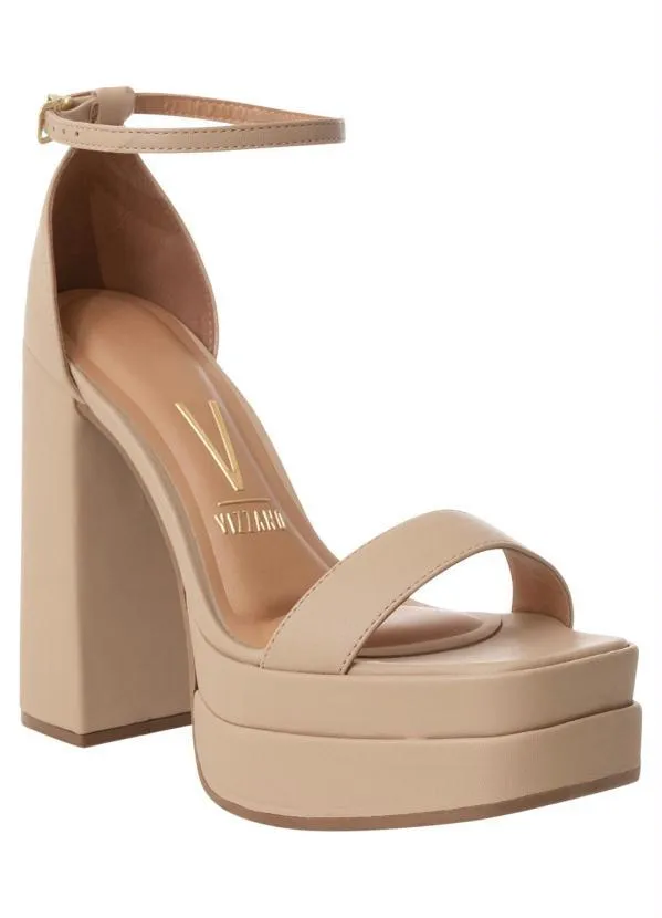 Vizzano - Sandália Vizzano Bege em Sintético