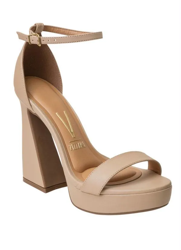 Vizzano - Sandália Vizzano Bege em Sintético