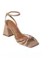 Vizzano - Sandália Vizzano Bege em Sintético - variação: Bege