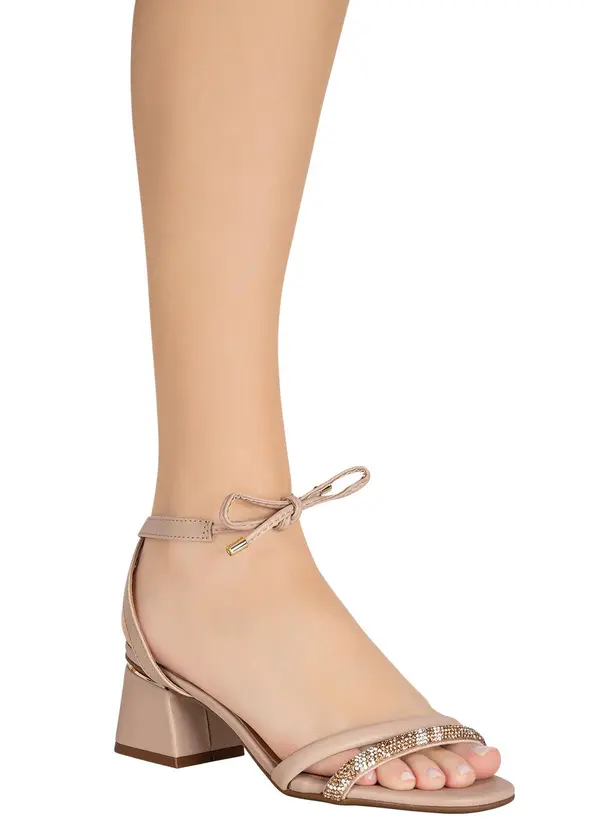 Vizzano - Sandália Vizzano Bege Pem Sintético 4