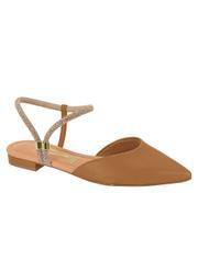 Sandlia Vizzano Camel com Ajuste Lateral