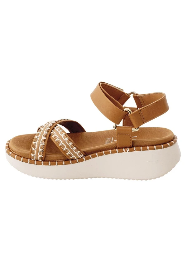 Vizzano - Sandália Vizzano Camel em Sintético 4