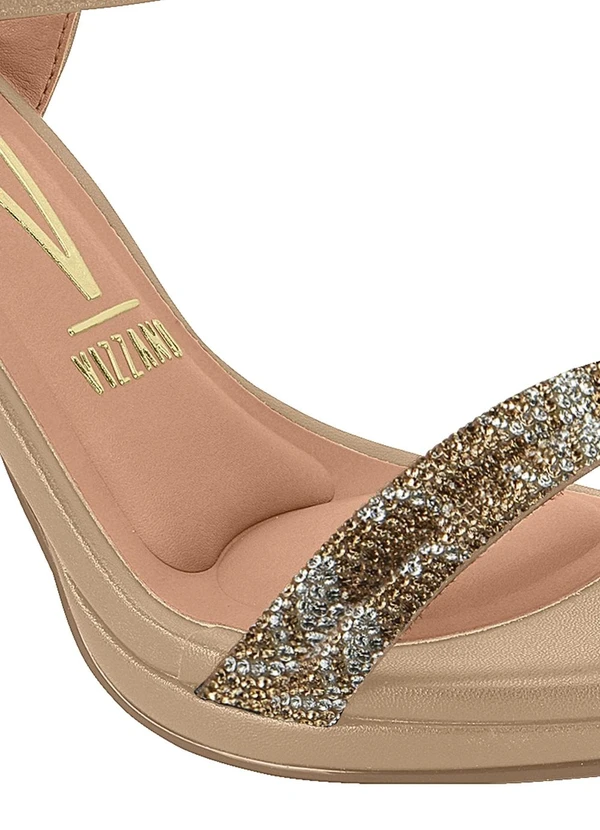 Vizzano - Sandália Vizzano Dourado 2