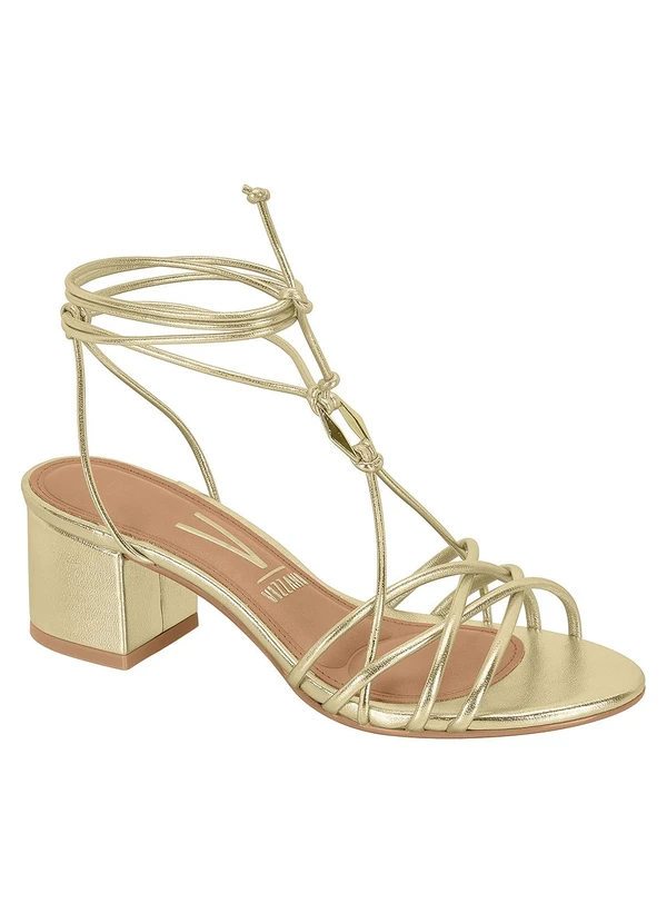 Vizzano - Sandália Vizzano Dourado