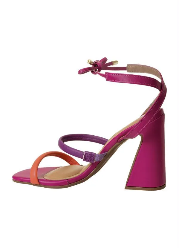 Vizzano - Sandália Vizzano Magenta em Sisntético 3