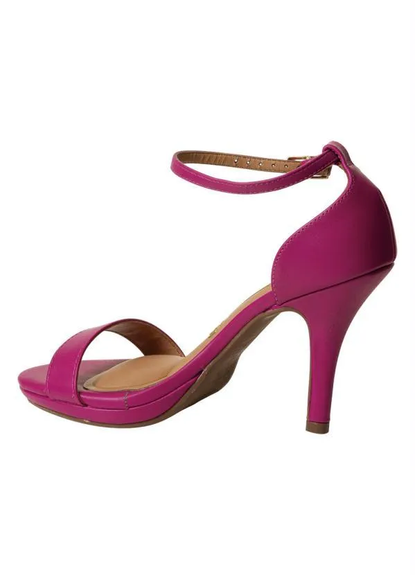 Vizzano - Sandália Vizzano Magenta em Sisntético 3