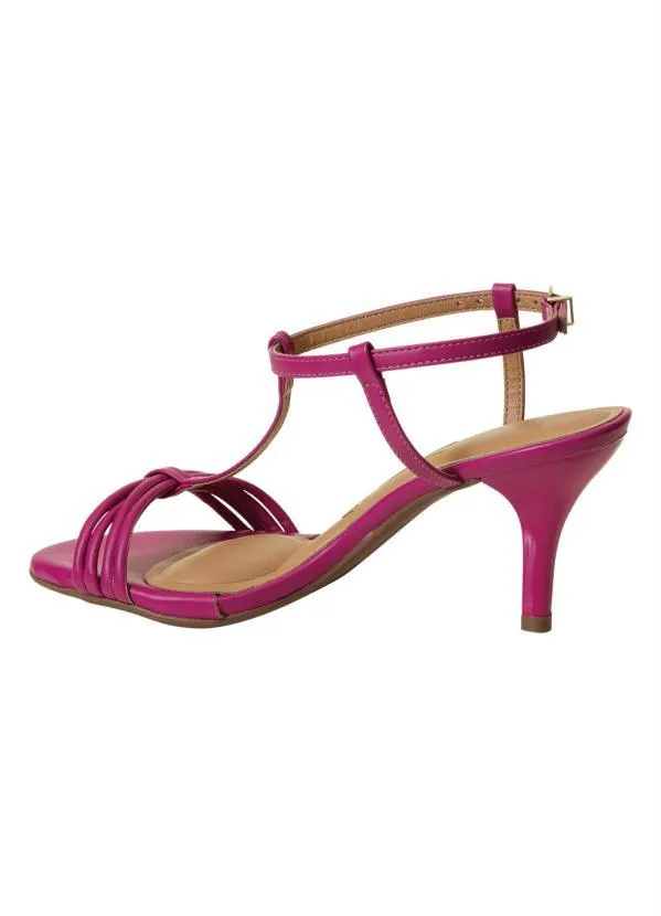 Vizzano - Sandália Vizzano Magenta em Sistético 3