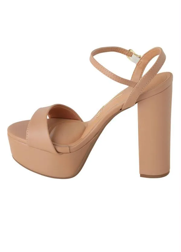Vizzano - Sandália Vizzano Nude em Sintético 3