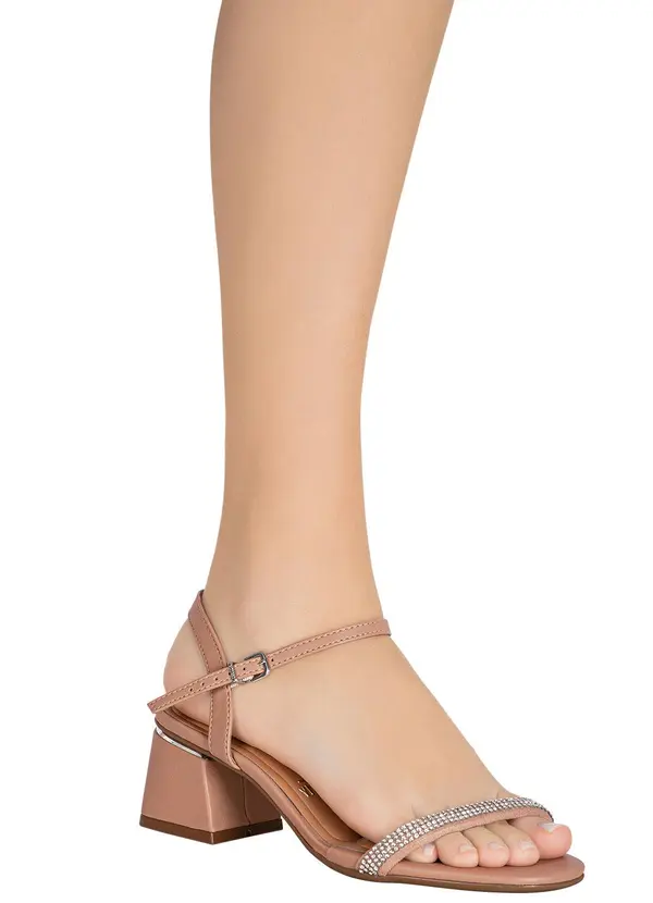 Vizzano - Sandália Vizzano Nude em Sintético 4