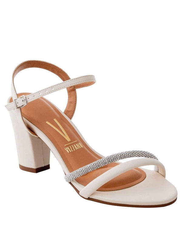 Sandália Vizzano Off White Multimarcas