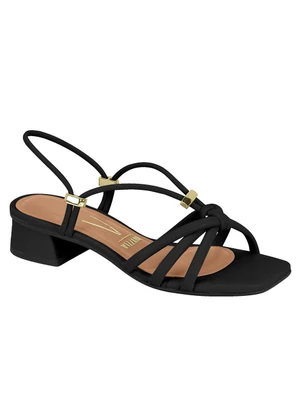 Sandália Vizzano (Preta) com Palmilha Confort - VIZZANO