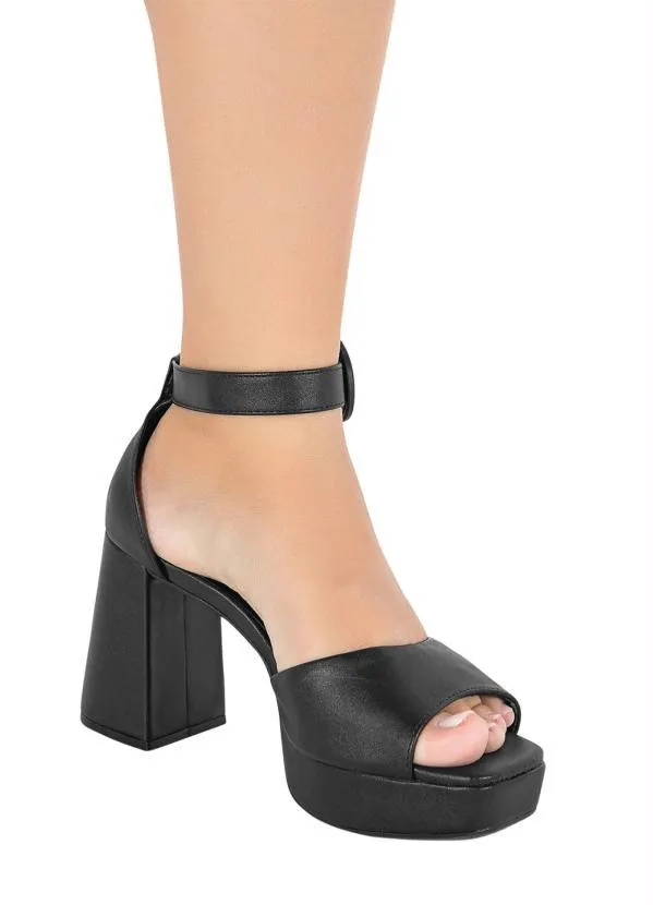 Vizzano - Sandália Vizzano Preto em Sintético 4