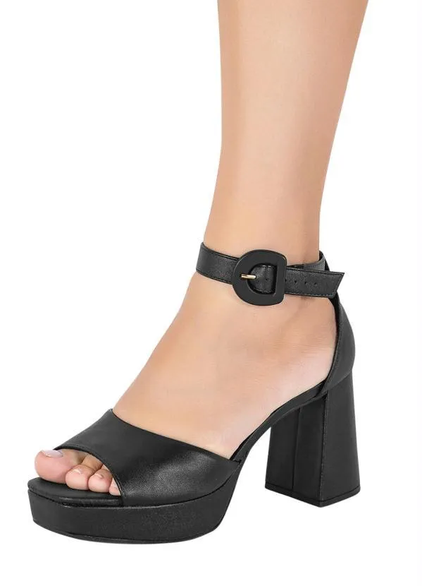 Vizzano - Sandália Vizzano Preto em Sintético 5