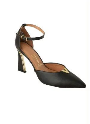 Sandália Vizzano (Preto) em Sintético - VIZZANO