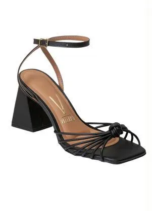 Sandália Vizzano (Preto) em Sintético - VIZZANO