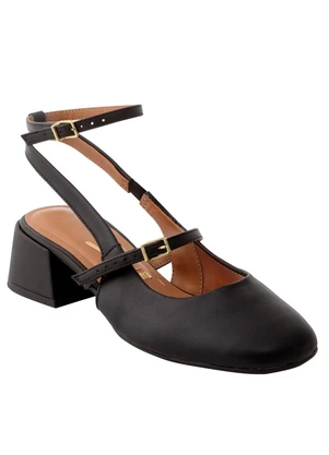 Sandália Vizzano (Preto) em Sintético - VIZZANO