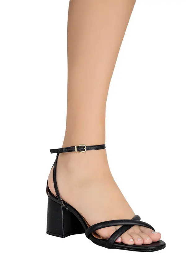 Vizzano - Sandália Vizzano Preto em Sisntético 4