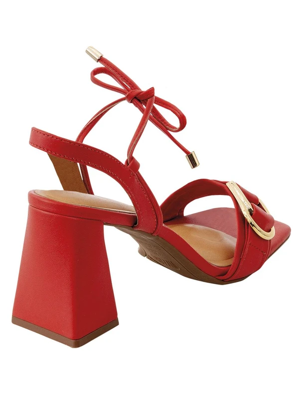 Vizzano - Sandália Vizzano Vermelha Eme Sintético 2