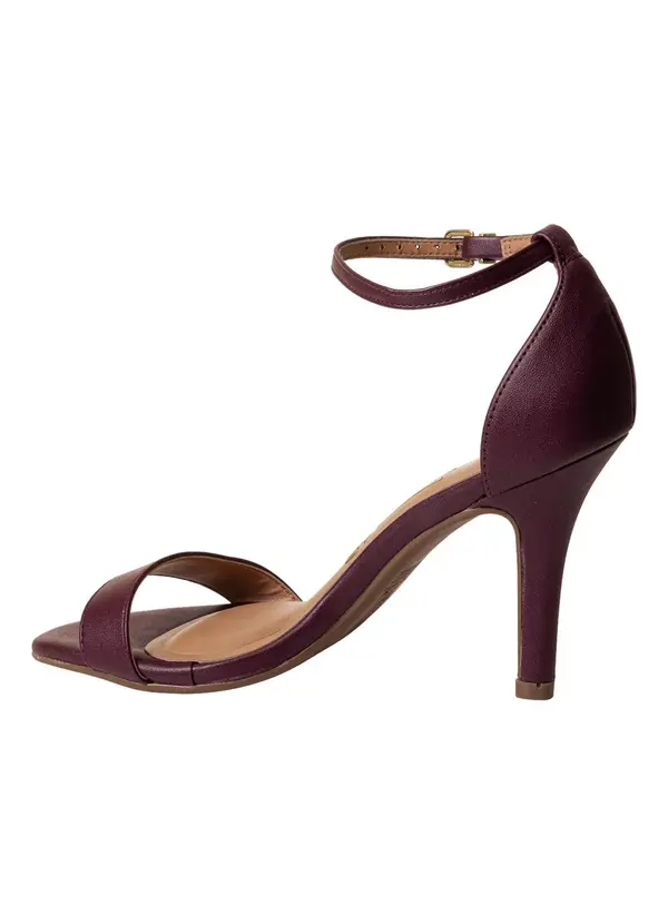 Vizzano - Sandália Vizzano Vinho em Sintético 3