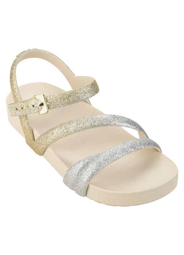 Zaxy - Sandália Zaxy Glitter New Branco