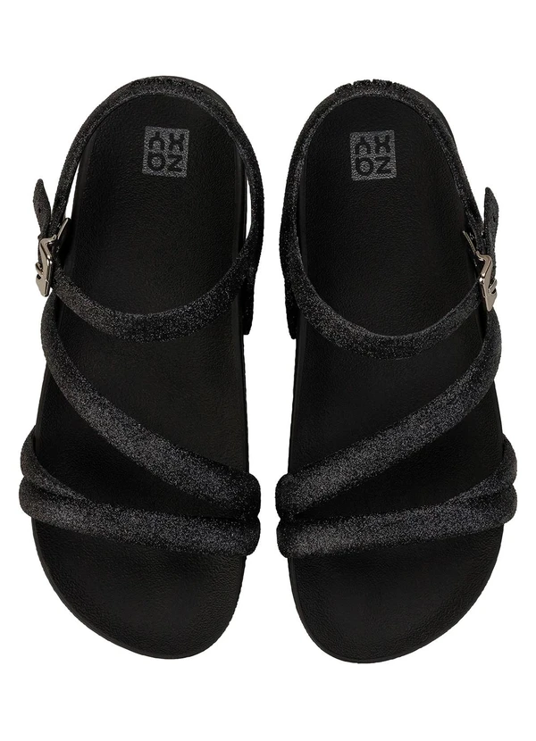Zaxy - Sandália Zaxy Glitter New Preto 2