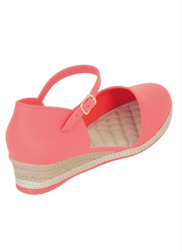 Perfecta - Sapatilha Rosa Claro Salto Baixo 2