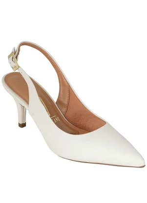 Scarpin Vizzano (Branca) em Sintético - VIZZANO