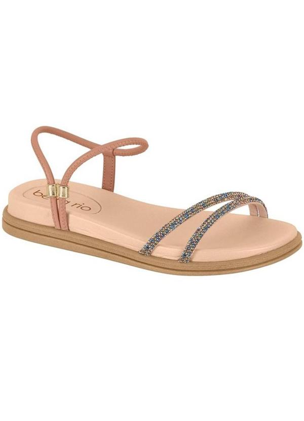 Rovitex - Papete Feminina com Strass Bege