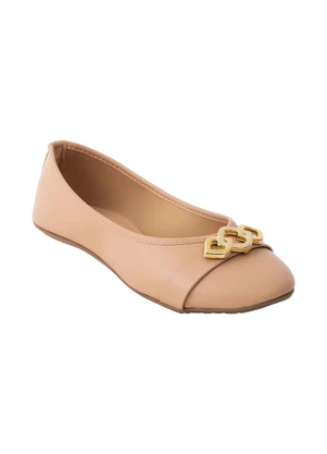 Perfecta - Sapatilha Bege em Sintético - PERFECTA