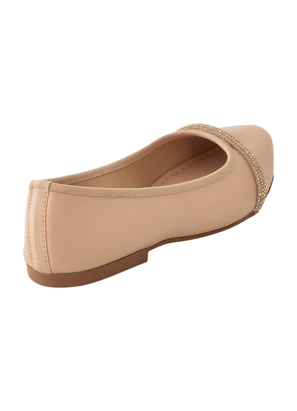 Perfecta - Sapatilha Bege em Sintético 2