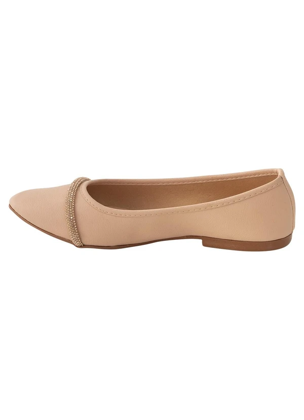 Perfecta - Sapatilha Bege em Sintético 3