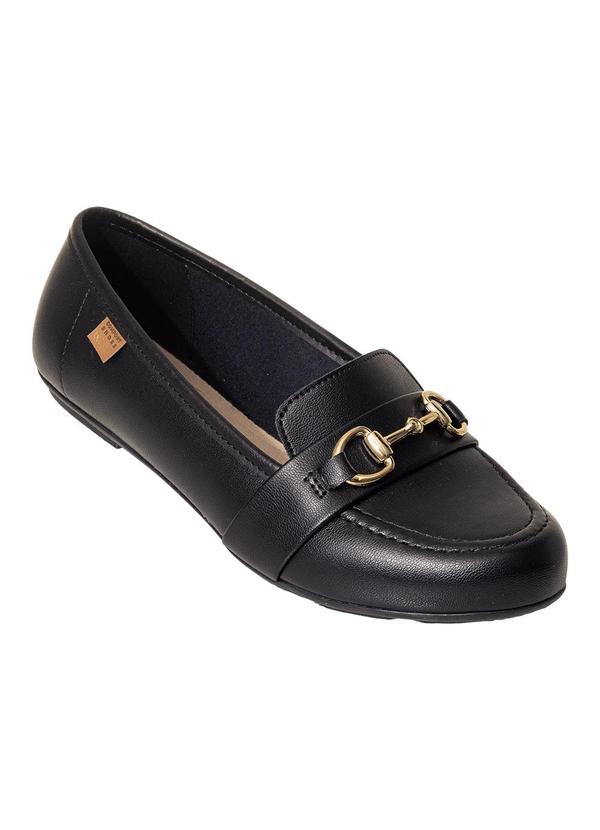 Beira Rio - Sapatilha Beira Rio Preto em Sintético