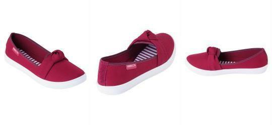 Sapatilha Bord com Detalhe em Tecido