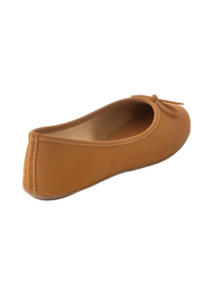 Perfecta - Sapatilha Caramelo em Nobuck - PERFECTA