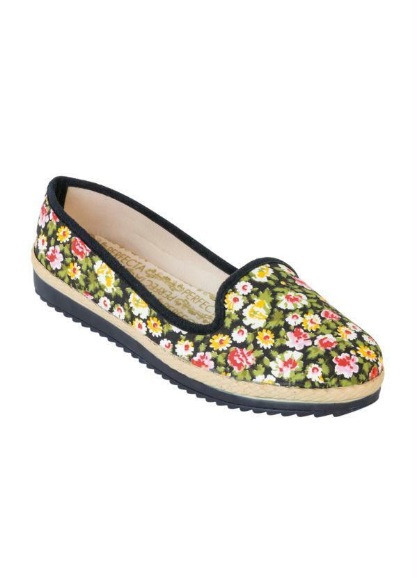 Outlet - Sapatilha com Estampa Margaridas